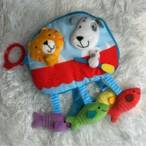 Plush Book for Baby | Row, Row, Row, Your Boat with Sound (Jiggle & Discover)